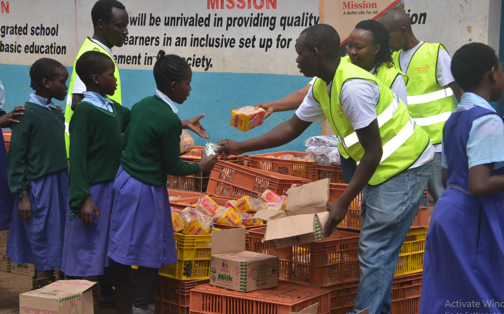 School feeding program to retain learners in class