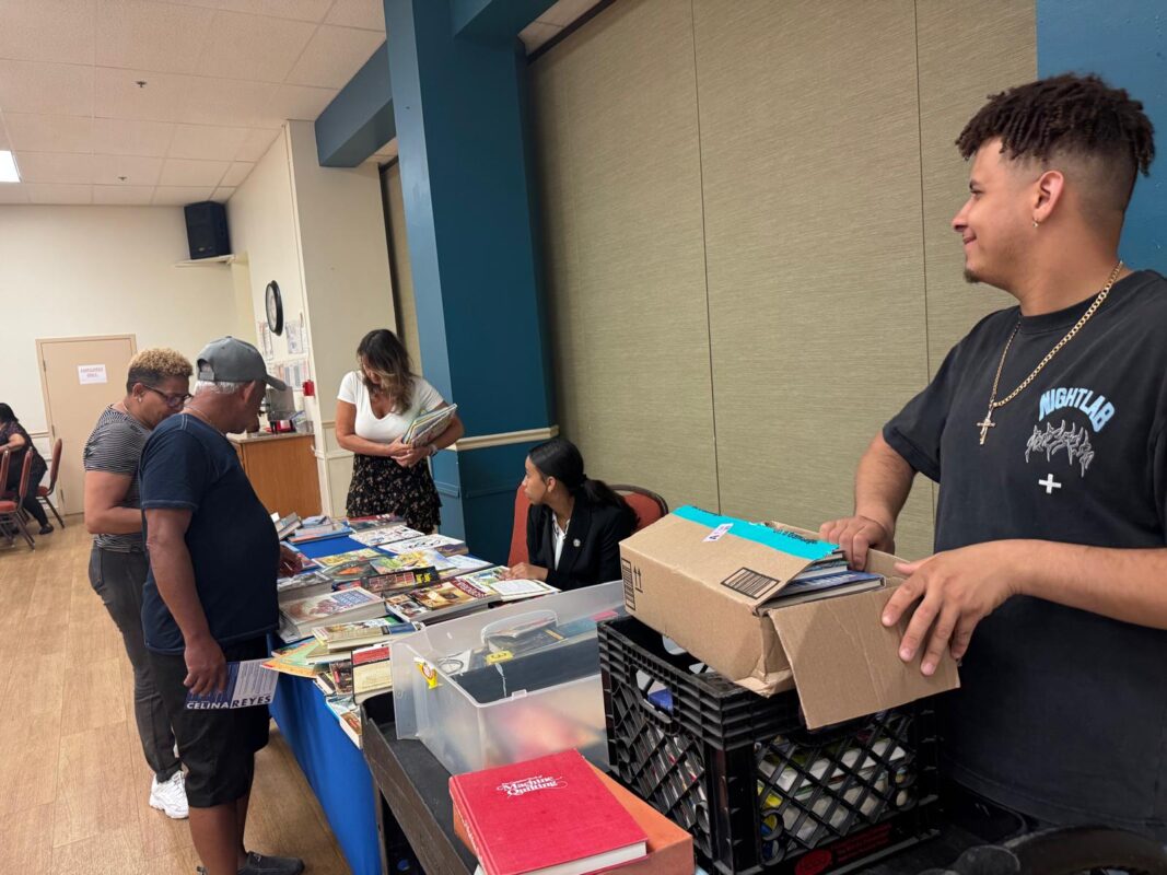 Book Closet at the Lawrence Senior Center