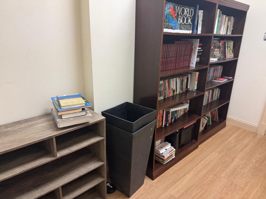 Book Closet at the Lawrence Senior Center